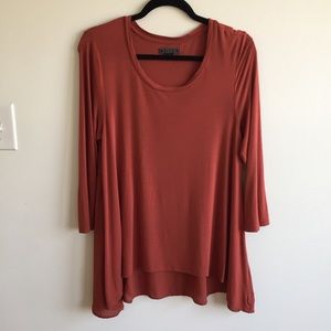 Metaphor Flowy High-Low Top